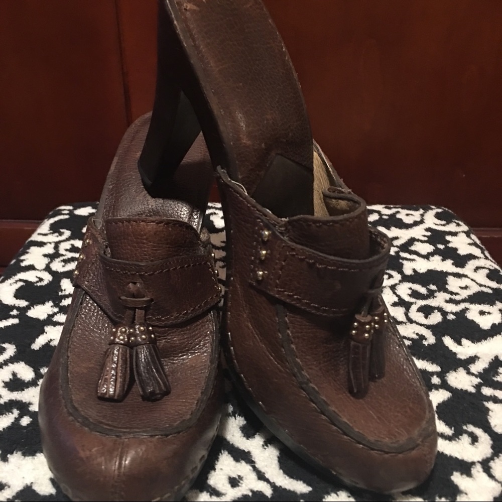 Michael Kors Leather clogs